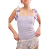 Free People Lola Shoulder Tie Seamed Bodysuit In Icelandic Blue