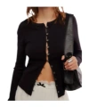 Free People Long-sleeved Sweater In Black