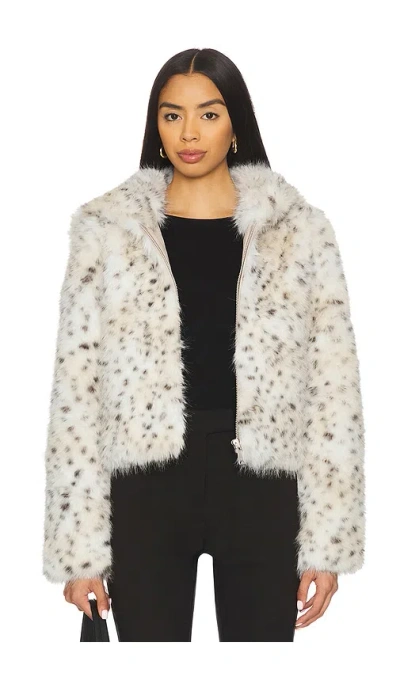 Free People Louder Please Hooded Jacket In White