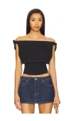 Free People Louie Indigo Top