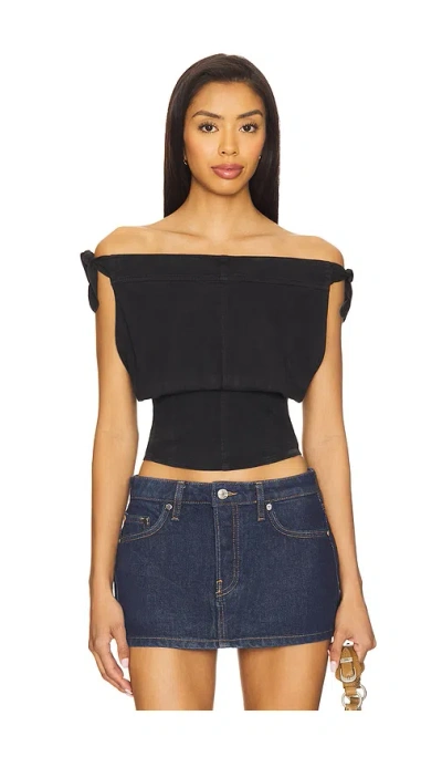 Free People Louie Indigo Top