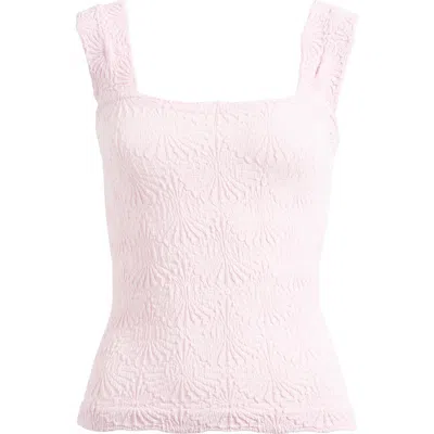 Free People Love Letter Floral Knit Camisole