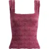 Free People Love Letter Floral Knit Camisole In Pink