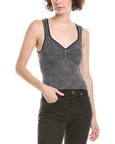 Free People Love Letter Sweetheart Cami In Black