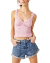 Free People X Intimately Fp Love Letter Sweetheart Cami In Flower Trail