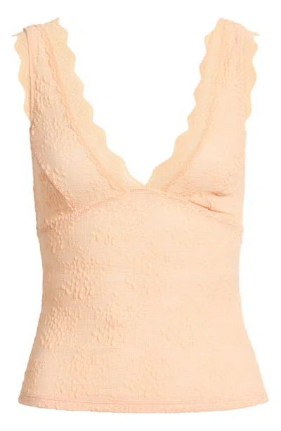Free People Loved You First Lace Tank In Neutral