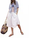 Free People Lucca Culotte Shorts In Ivory In White
