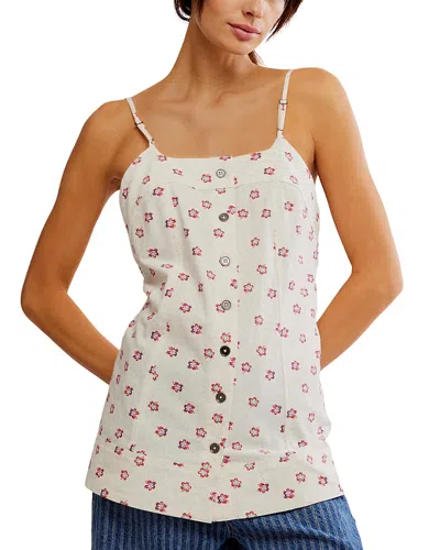 FREE PEOPLE MADDIE PRINTED SLIM FIT TUNIC