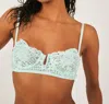 FREE PEOPLE MADE YOU LOOK BALCONETTE BRA IN ARTIC ICE