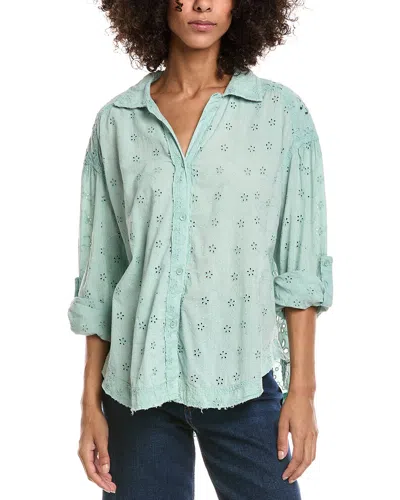 FREE PEOPLE FREE PEOPLE MAE EYELET SHIRT