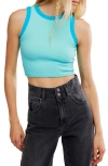 Free People Make It Happen Rib Crop Tank