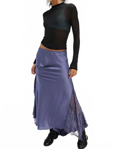 Free People Make You Mine Half Slip Skirt In Heron