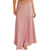 Free People Make You Mine Half Slip Skirt In Pale Mauve