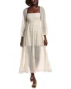 Free People Malina Maxi Dress In Ivory