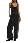 Free People Mara Corduroy Overalls In Black