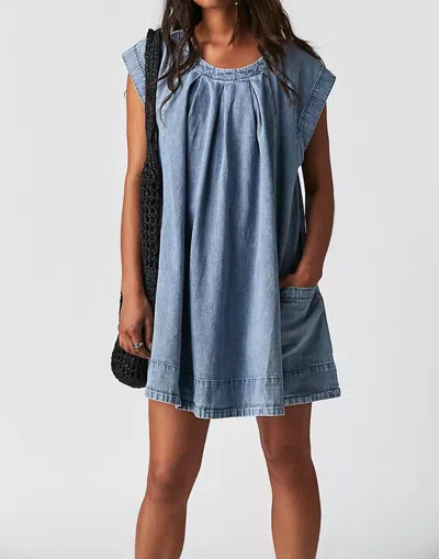 Free People Marcel Mini Dress In Lakeside