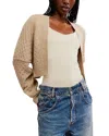 Free People Marlowe Cardigan Feather Grey In Feather Gray