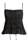 Free People Matilda Camisole In Black Combo