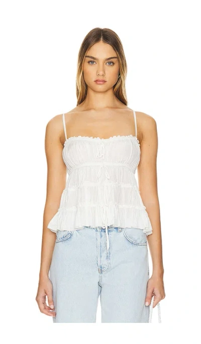 Free People Matilda Tie Tank In Ivory