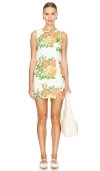 Free People Mayberry Mini Dress In Ivory Combo