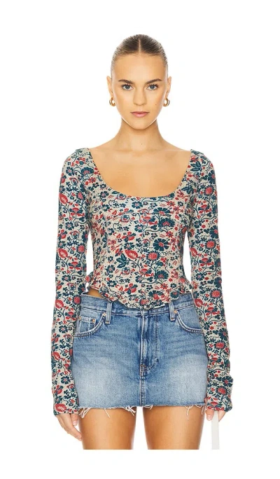 FREE PEOPLE MELANIE LONG SLEEVE TOP
