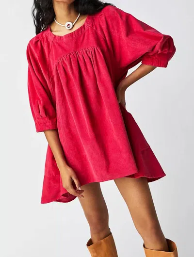 Free People Memories Of You Top In Mademoiselle In Red