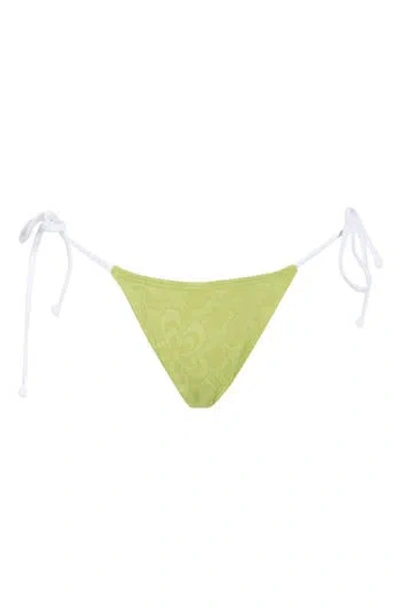 Free People Michelle Triangle Bikini Bottoms In Multi