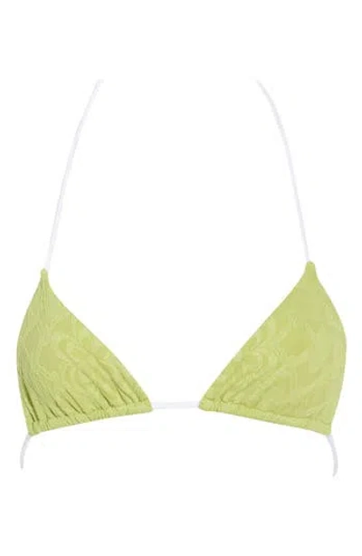 Free People Michelle Triangle Bikini Top In Multi