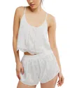 Free People Midnight Muse Short Pajamas