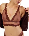 Free People Intimately Fp Midweek Longline Bralette In Mocha