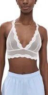 Free People Midweek Longline Bra White Alyssum Combo