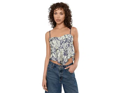 Free People Might Be Something Printed Cami In Blue