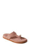 Free People Mika Flip Flop In Orchid Ice Suede