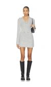 Free People Milena Mini Dress In Gray