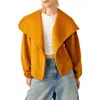 Free People Mina Tie Belt Jacket In Narcissus