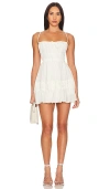 Free People Minikleid Taking Sides In Ivory