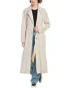 Free People Monique Denim Duster In Gray