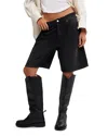 Shop Free People Montana Mid Rise Bermuda Shorts
