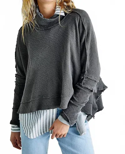 Free People Moon Daisy Sweater In Horseshoe In Multi