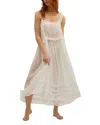 Free People X Intimately Fp Moon Phase Midi In Ivory