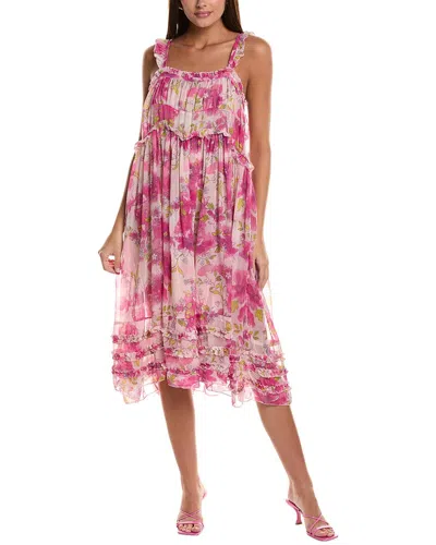 Free People Moon Phase Printed Midi Dress