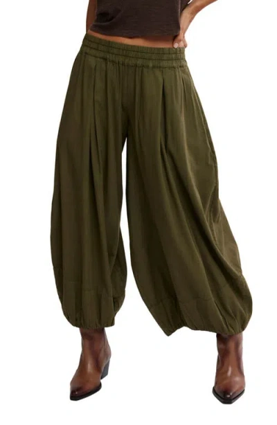 Free People Moonflower Balloon Pants In Green