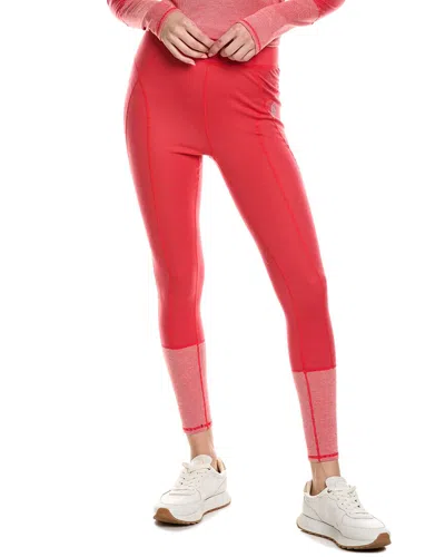 Free People Moonlight Wool-blend Base Layer Legging In Red