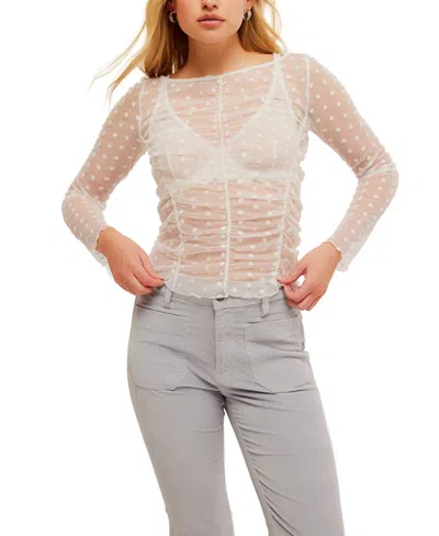 Free People Most Likely Layering Top In Ivory