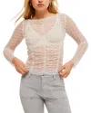 Free People Most Likely Layering Top In Ivory