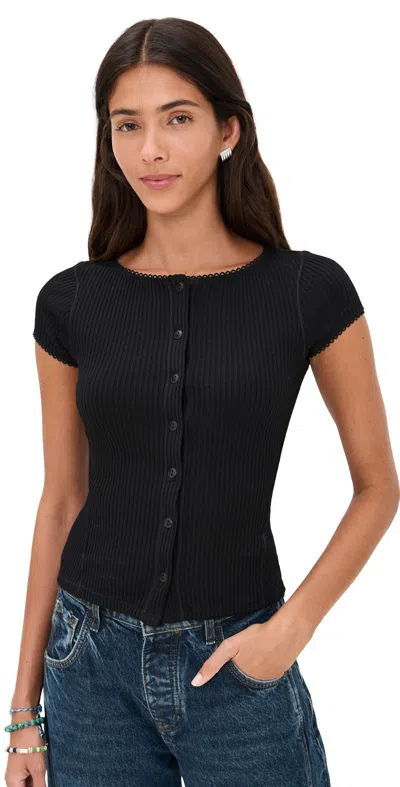 Free People Most Wanted Cardi Black