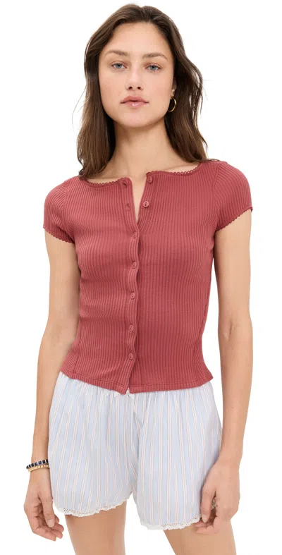 Free People Most Wanted Cardi Rust