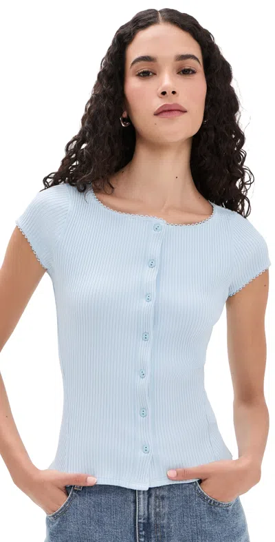 Free People Most Wanted Cardigan Blue