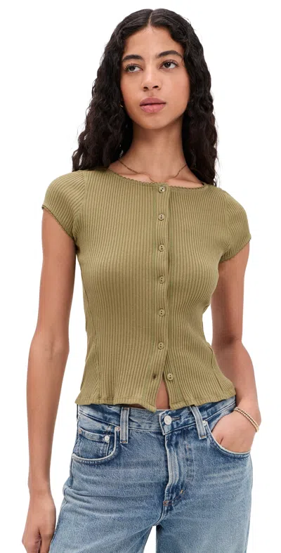 Free People Most Wanted Cardigan Green In Multi