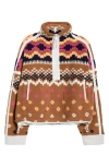 Free People Mountain High Quarter Zip In Brown